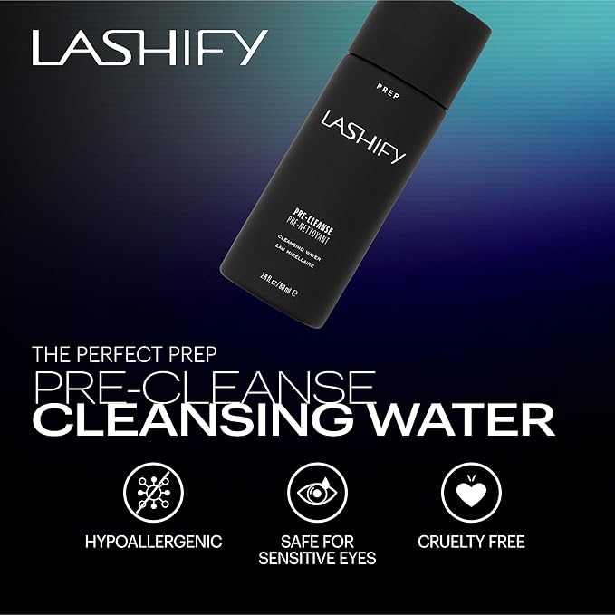 Lashify Pre-Cleanse Cleansing Water 80ml