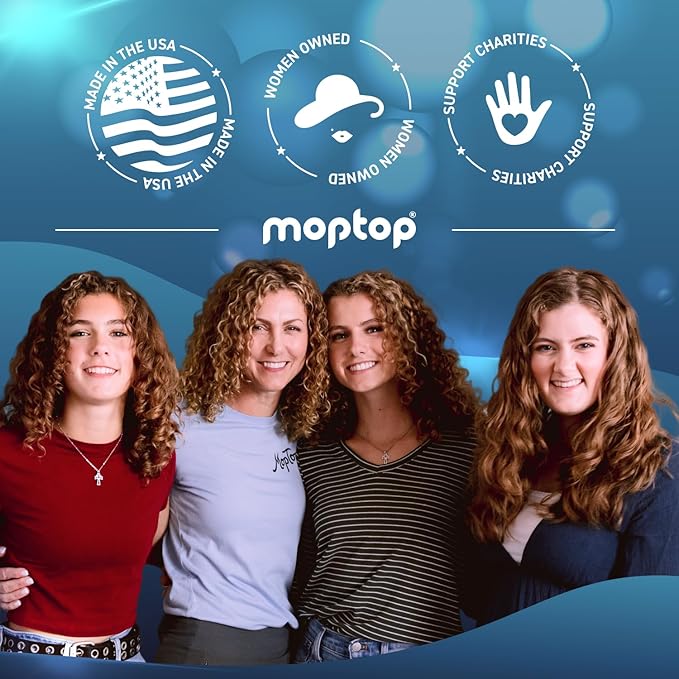 MopTop Salon Daily Conditioner – Color Safe Salon Quality Hair Moisturizer to Restore Dry, Damaged Hair & Reduce Frizz, Sulfate & Paraben Free Hair Care for All Hair Types (Lemon Sage, 12oz)