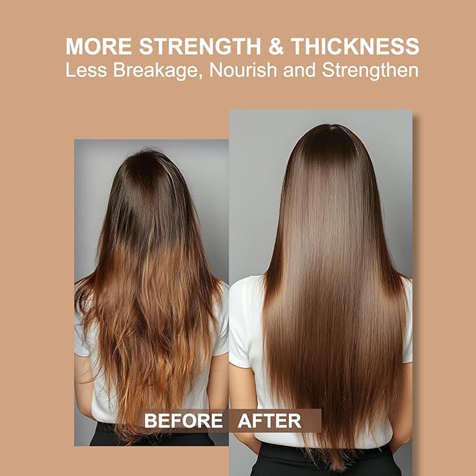 Moroccan Argan Oil Hair Mask Deep Moisturizing & Nourishing Treatment for Dry, Damaged, Frizzy Hair – Enriched with Vitamin E, Antioxidants, & Fatty Acids – 300ml/10.15 oz