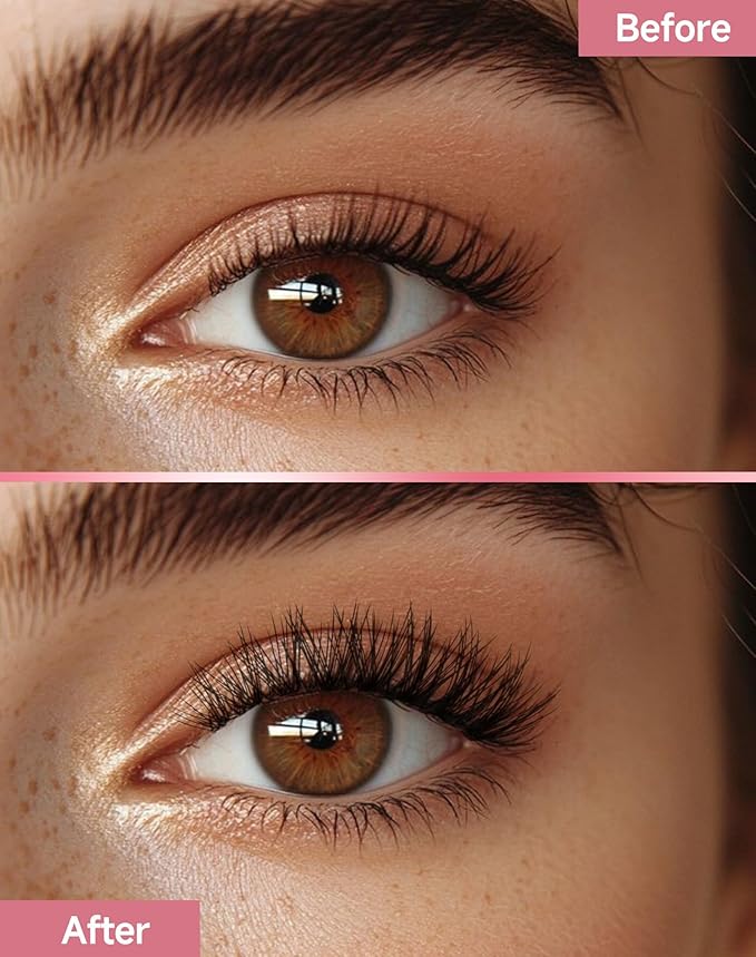 Frihappy Fluffy Cat Eye Lashes Volume Fake Eyelashes Faux Mink Lashes HA-59