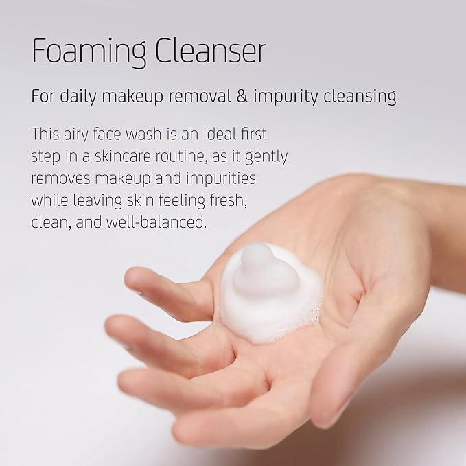 Blue Lagoon - Natural Foaming Face Cleanser - Gentle Facial Wash - Skin Purifier - Cleanser for Women - Makeup Dissolver - Bioactive Icelandic Skincare (1.7 fl oz | 50 ml)