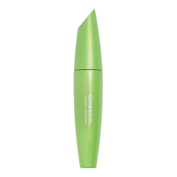 COVERGIRL Clump Crusher Mascara, 20X More Volume, Double Sided Brush, Long-Lasting Wear - 800 Very Black (Pack of 2)
