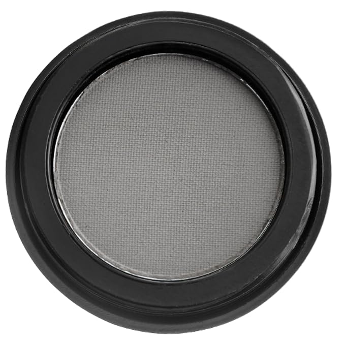 Marie-José Soft Charcoal Eyebrow Powder - Soft Subte Black Eyebrow Color - Effortless All-Day Brow Beauty - Compact Size 0.10oz for Purse or Travel Size - Made in USA