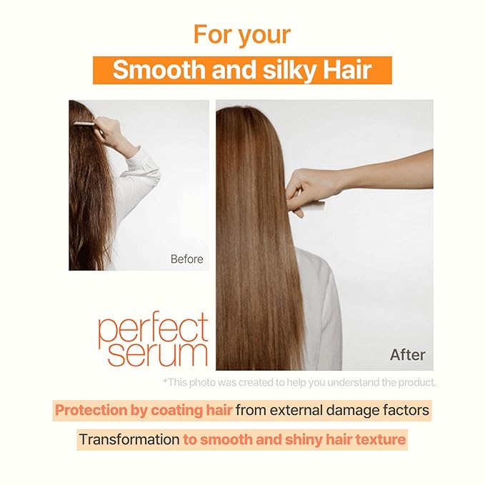 Mise En Scene Perfect Serum Treatment | 𝗞𝗼𝗿𝗲𝗮𝗻 𝗛𝗮𝗶𝗿 𝗠𝗮𝘀𝗸 for Hair Coating Effect, Treatment at Home Care, Wash off Nutritient conditioner, 11.15 Fl. Oz.(330ml)