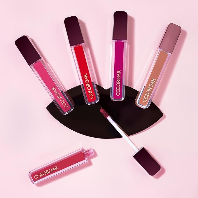 Powerkiss Vegan Matte Lipcolor - Hydrating Matte Lipstick - Talc-Free and Highly Pigmented Liquid Lipstick - 019 Majestic - 0.16 oz