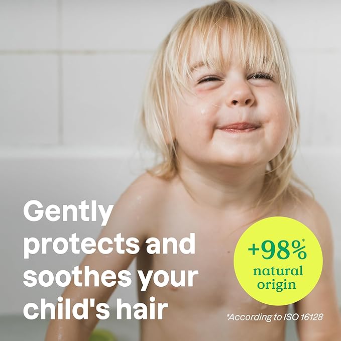 ATTITUDE Hair Conditioner for Kids, Dermatologically Tested Products, Plant- and Mineral-Based Detangler, Vegan, Watermelon & Coco, 8 Fl Oz (Pack of 6)