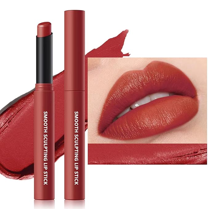 Long Lasting Waterproof Matte Nude Lipstick - Perfect for Daily Commute #10