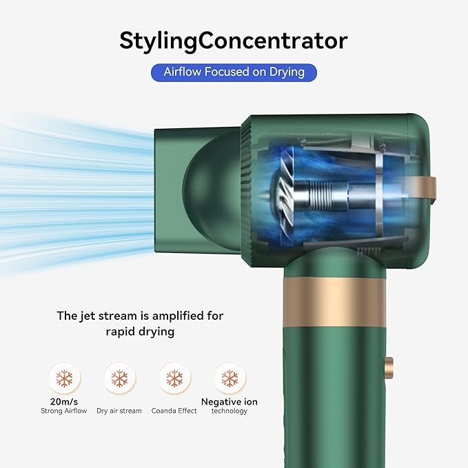Blow Dryer Brush 7 in One,Negative Ion Hair Set Upgrade Hot Air Brush Air Styler Curling Wrap Air Curler, Curling Iron Hair Styling Tools As A Gift for Straight/Curl/Drying/Smoothing