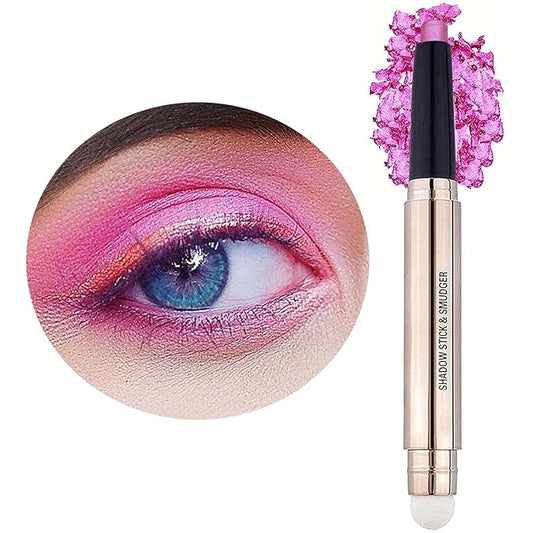 Pink Eyeshadow Stick Cream Smooth Shimmer glitter eyeliner pencil hot light matte palette Eye shadow Pencil Hypoallergenic Waterproof Long Lasting Highlighter Stick Multi-Dimensional eyes Look 13 #