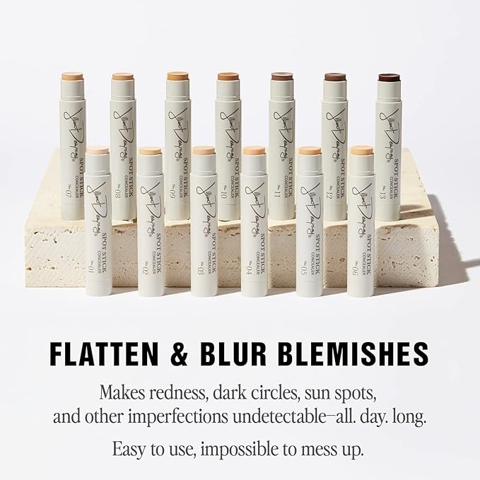 Jillian Dempsey Spot Stick Concealer | Easy Blending Matte Concealer for Blemishes & Uneven Skin Tones | Shade No. 02: Fair with Yellow Undertones