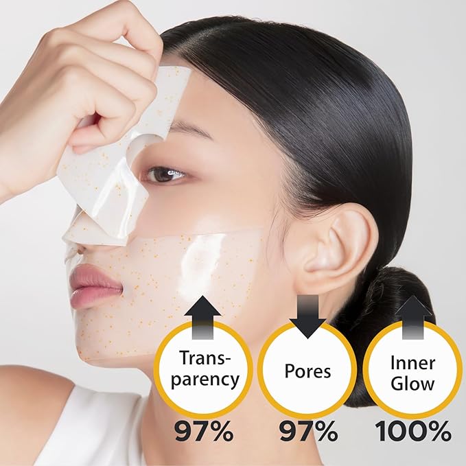 PRIMERA (PRMR Vitatinol Serum Gel Mask- Overnight Melting Masks, for Collagen Synthesis with Vitamin C & Retinol, Masks for face, Hydrating, Hydrogel Maskset 34g x 10EA