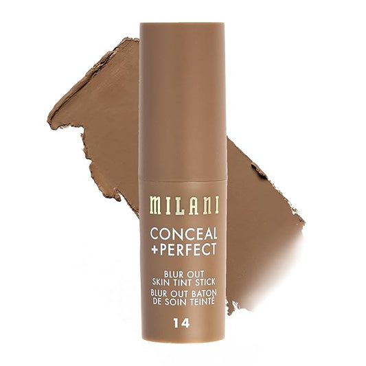 Milani Conceal + Perfect - Skin Tint Stick, Blur Out Tinted Moisturizer Makeup, Shade 14