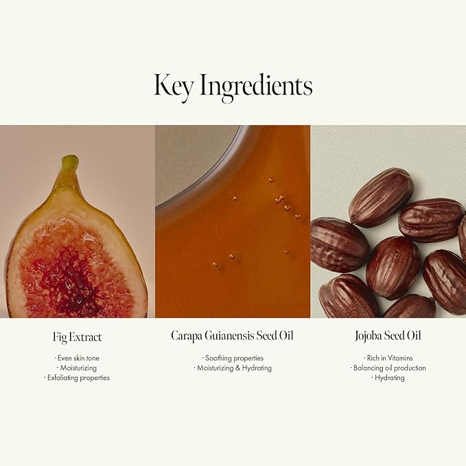 Fig Whisky Hydrating Body Oil – Fast-Absorbing & Non-Greasy Moisturizer with Fig, Argan & Jojoba Oils – Silky Smooth Glow & Deep Nourishment, Woody Scent, 3.38 fl. oz