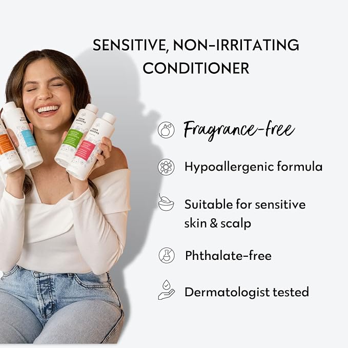 No nothing Sensitive Colour Conditioner - Perfume-free Colour Protection Conditioner - For Coloured Hair | 100% Vegan | 300 ml