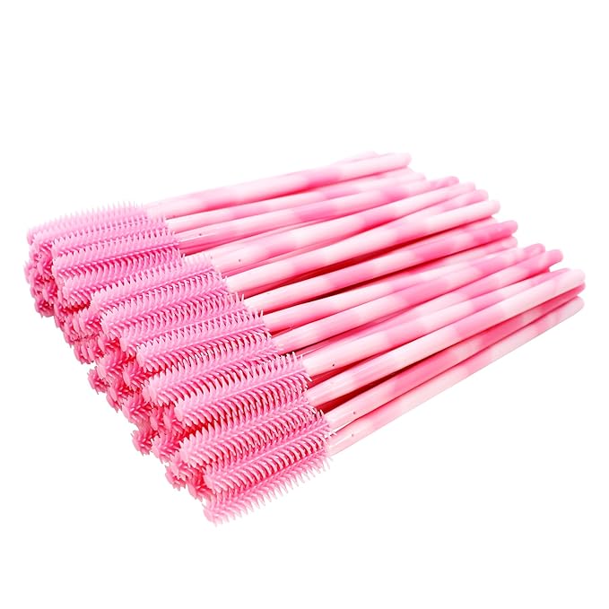 BIHRTC 100PCS Disposable Makeup Tools Kit Mascara Wands Mascara Spoolies Disposable Lip Applicators liner Brushes Makeup Tools for Women Girls Salon Beauty Cosmetic Make Up Tool