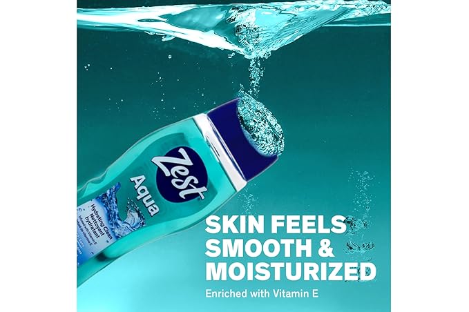 Zest Body Wash Aqua