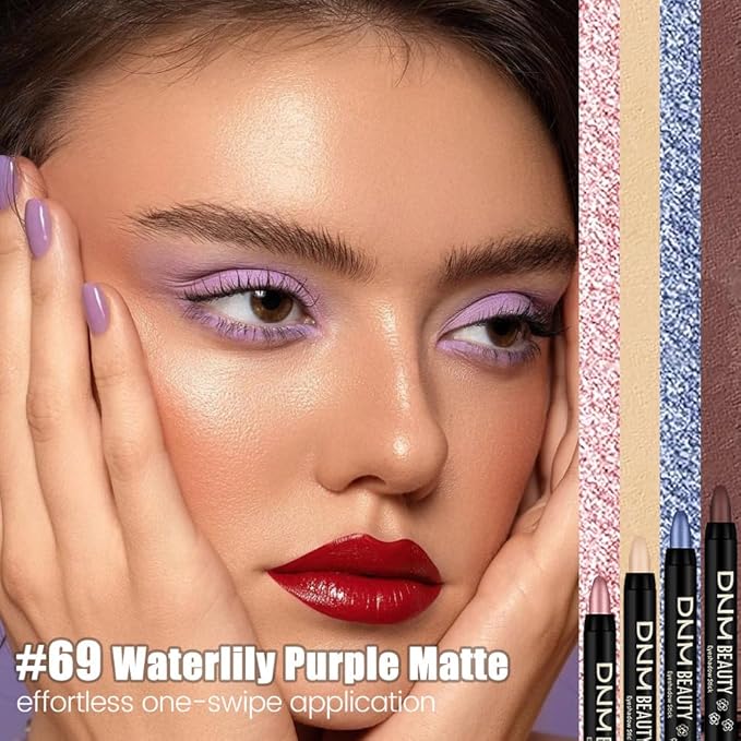 evpct Lavender Purple Eyeshadow Stick - Waterproof & Matte