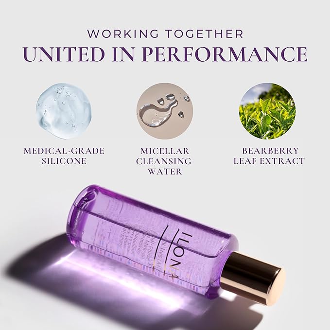 ILONA In an Instant Eye Makeup Remover | Dual-Phase, Oil-Free Cleanser for Waterproof Makeup | Gentle, Hydrating, Ophthalmologist-Approved | For Sensitive Eyes & All Skin Types | 4.0 oz