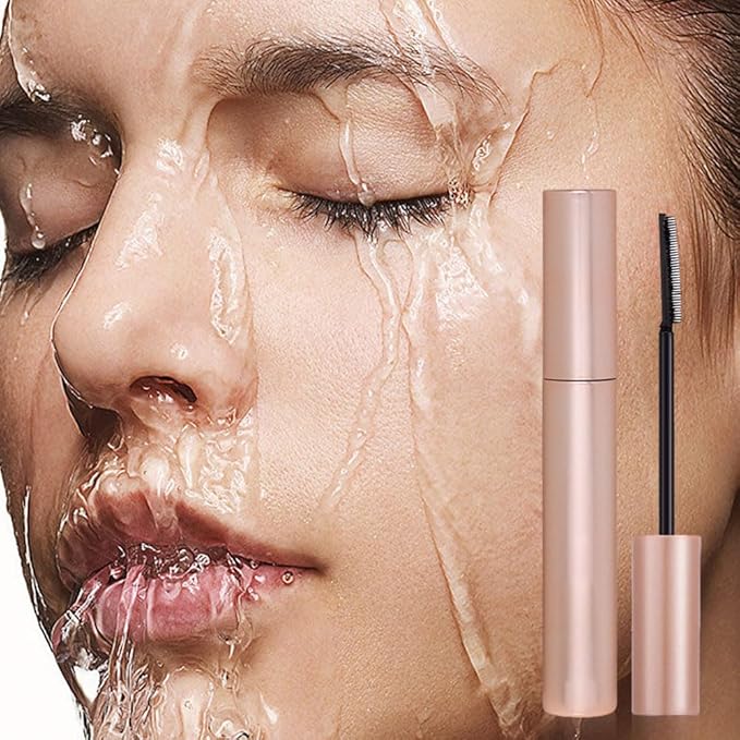 2025 New Lengthening and Curling Mascara, Sweat-proof Volumizing for Dramatic Lashes, Smudge Resistant Mascara for Oily Skin, Eye Makeup for Busy Women (Black)