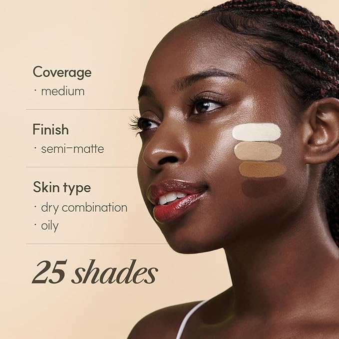 THE FACE SHOP Ink Lasting Liquid Foundation, Full Coverage, 72‑Hour Wear Semi‑Matte Finish, Makeup with Bakuchiol, C010 Fair Cool, 0.84 Fl. Oz.