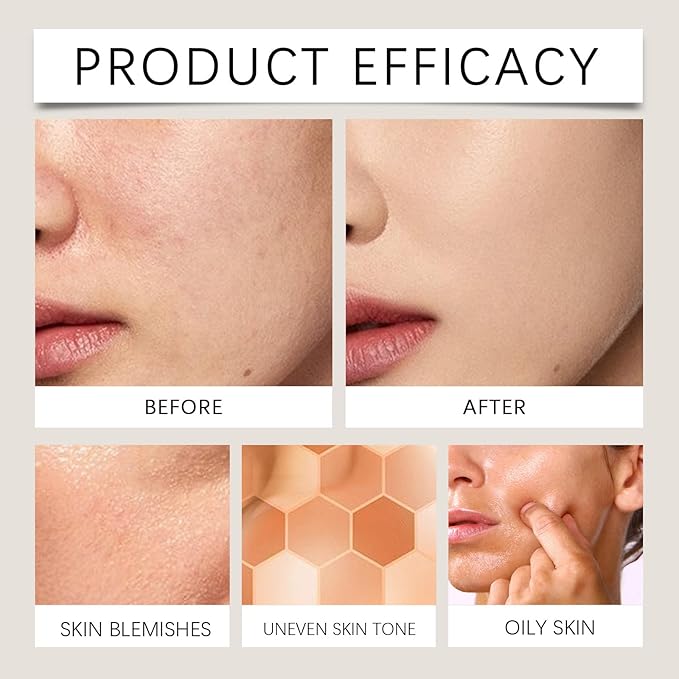 Color Changing Foundation, Sunscreen Foundation, Concealer Full Coverage, Moisturizing & Long Lasting & Flawless Foundation Natural Skin Tone Makeup for Face, 30 ML
