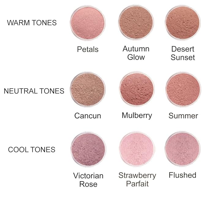 Lauren Brooke Cosmetiques All Natural Cheek Color, Blush (Flushed)