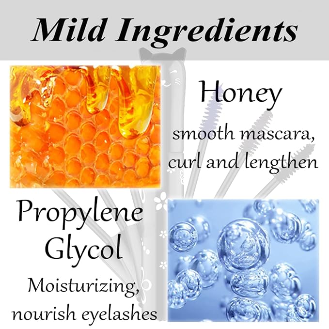 6 Pcs Rainbow Color Fiber Mascara Set - Long Lasting, Thick, No Clumping, Hypoallergenic Colored Makeup