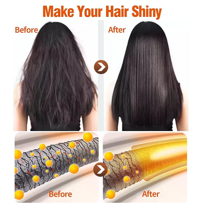 2 Pack Collagen Hair Mask & Keratin Hair Mask,Keratin Hair Treatment,Hydrating Argan Oil Hair Repair Treatment Deep Conditioner Hair Mask for Dry Hair,Collagen with Biotin Hair Treatment Mask