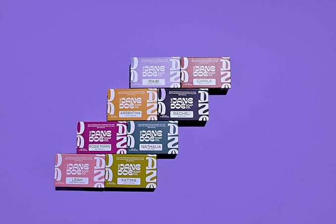Natural Handmade Cold Process Bar Soap - Made with Olive oil, Coconut oil, Castor, Shea Butter, and Kaolin Clay-Plant Based, Vegan, Moisturizing, Hand/Body Soap! 1 Bar (Sofia Pink Grapefruit)