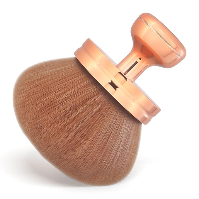 Extra Large Body Make Up Brush Self Tanning for Face, 3 Inch Width Self Tanning Blend Brush for Legs, Soft Synthetic Bronze Blend Ensures Flawless Foundation Litchigonzhu