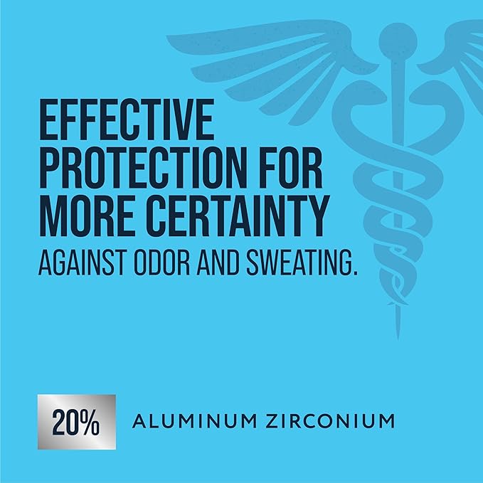 Certain Dri Everyday Strength Clinical Antiperspirant, 72-Hour Sweat Protection for Hyperhidrosis, Doctor-Recommended, Travel-Friendly, Fresh Scent, 2.6 oz, (Pack of 1)