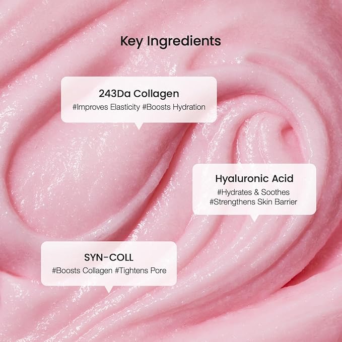 BIODANCE Collagen Mask To Foam Cleanser, Face Wash for Women, 2-in-1 Pore Mask and Hydrating Foaming Facial Cleanser for Sensitive Skin, Oily Skin, Korean Skincareㅣ5.07 fl. oz. (150 ml)
