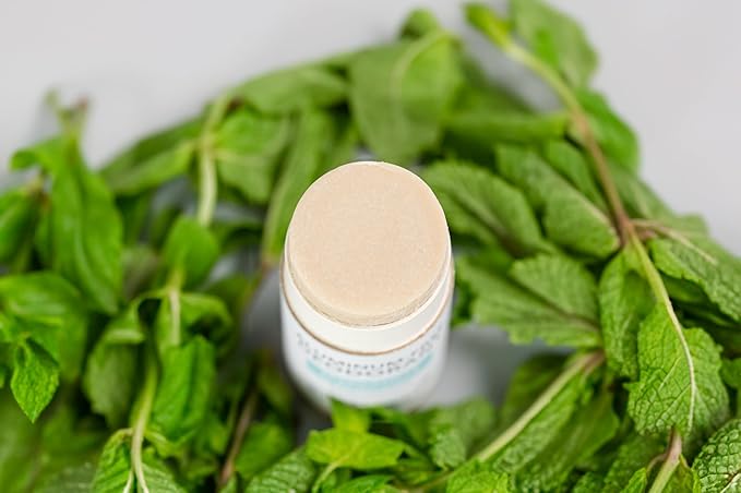 J&L Naturals Aluminum Free Deodorant for Men & Women | 100% Natural Ingredients With Coconut Oil, Shea Butter, & Essential Oils | Sustainable, Eco-Friendly (Peppermint & Bergamot, 3.0 Oz (Pack of 2))
