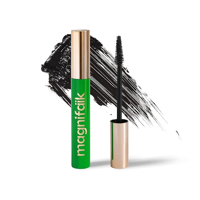 Magnifaik Oh La Lash - Mascara Volume and Length - Intense Black Mascara with Lengthening and Volumizing Fiber Free Formula - Black - 0.3 oz