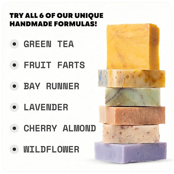 ILS Soap Co.– All-Natural Soap bar for Men & Women – Cold Process, Handmade in the USA