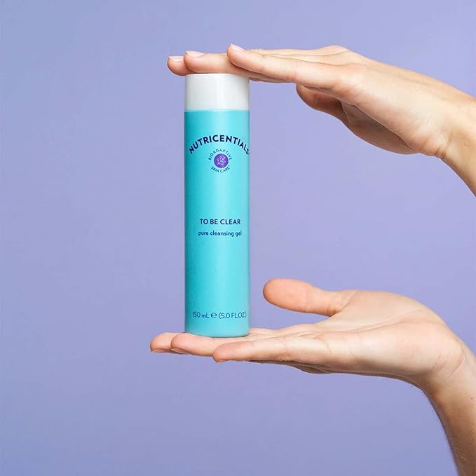 Nu Skin To Be Clear Gentle Foaming Cleanser | Luxurious Deep Pore Cleansing and Soothing Hydration | Effective Makeup Remover | Ideal for All Skin Types | 150 mL