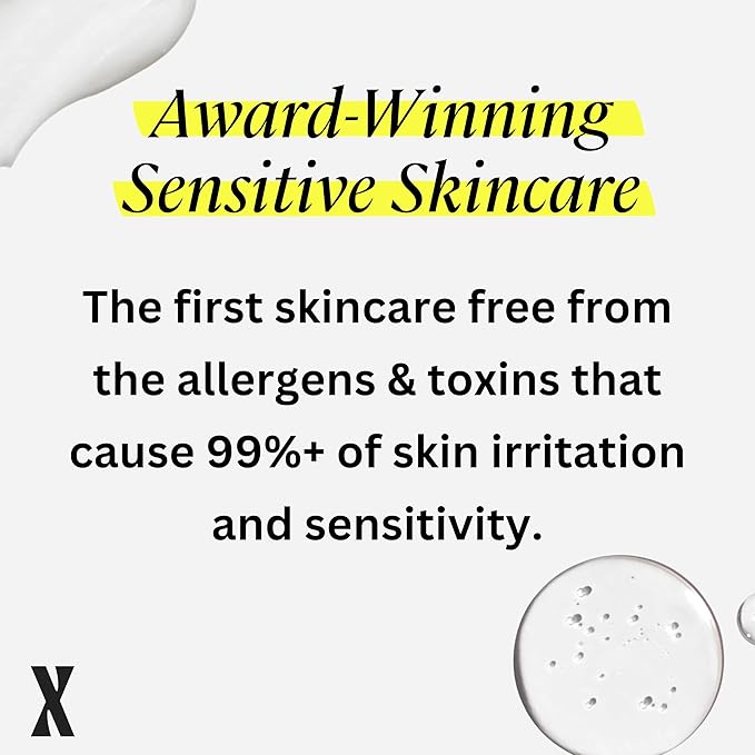 Face Wash - Gentle & Hydrating Face Cleanser for Sensitive Skin - Ceramides, Hyaluronic Acid & Glycerin - No Common Irritants - Non-Foaming - Soap Free - Fragrance Free - 7 Ounce