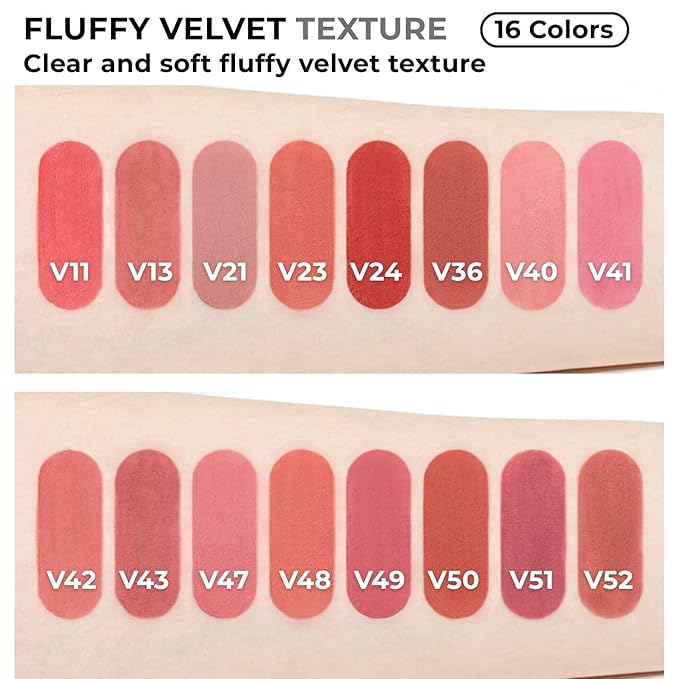 BBIA Last Velvet Tint NEW - Soft Creamy Matte Finish Lip Stain, Blur Effect & Velvety Texture, Long-Lasting, High Pigment, Non-Drying, Vegan, Korean Lip Makeup (V05 EXTRA CUTE, Pack of 1)