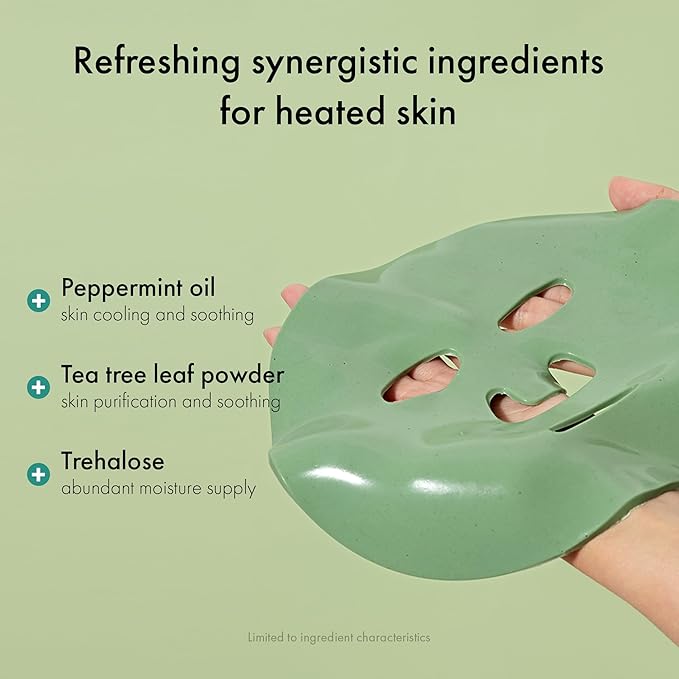 leegeehaam Dr.Ceuracle Expert Spirulina Cooling Modeling Mask - Korean Skincare Jelly Face Mask for Glass Glow Skin, DIY Home Spa (30g / 1.05 oz.)