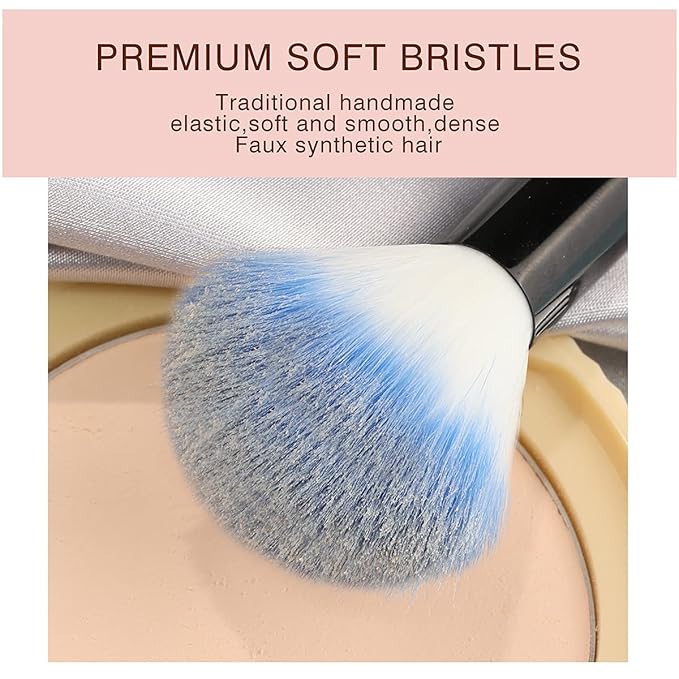 Make up Brushes, VANDER Professional 32pcs Makeup Brush Set, Makeup Brushes Set Foundation Blending Cosmetic Brush Set Kit,Blue