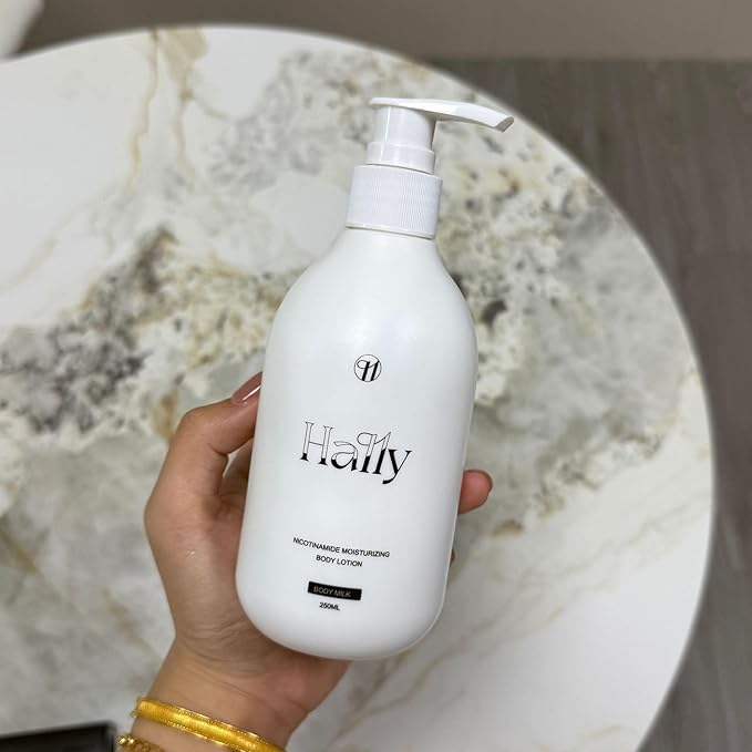 Niacinamide White Body Lotion, 24hr Long Lasting Moisturizing & Hydration, Rich in Vitamin E Revitalize for Gentle and Improve Skin Texture 250ML/8.81OZ (1)