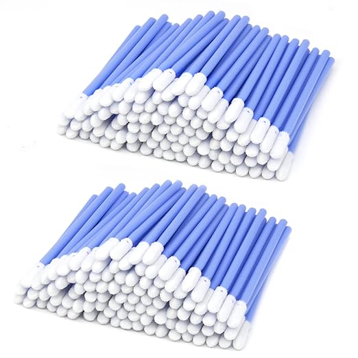Wellgler's Foam Tip Cleaning Swabs,Cleaning Kits,for Electronics、Gun Cleaning，Effective Cleaning for Thin Groove Space（500pcs