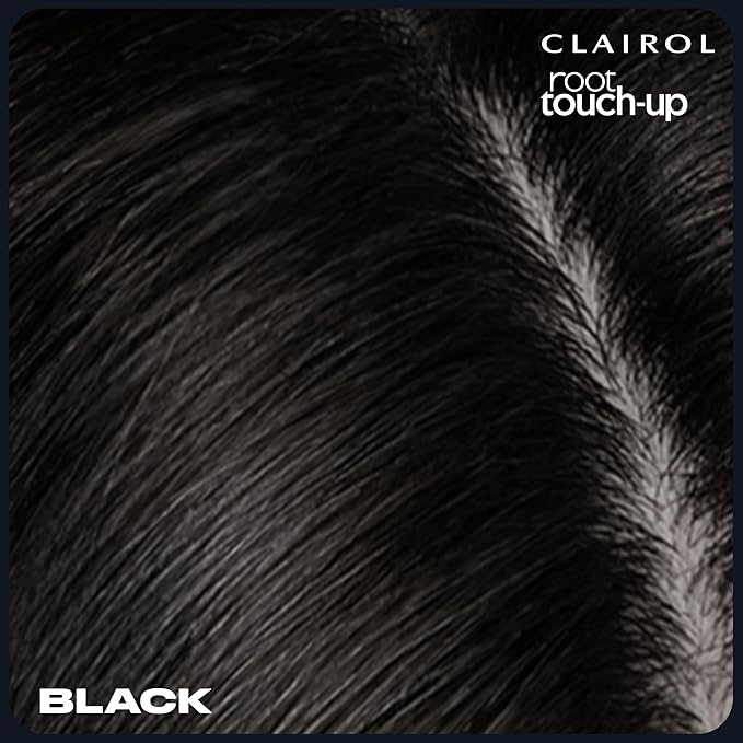 Clairol Root Touch-Up by Nice'n Easy Temporary Hair Coloring Spray, Black Hair Color, Pack of 1