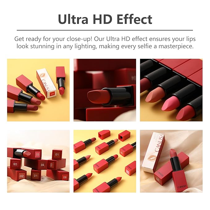 Matte Lipstick, Infallible Matte Resistance, Long Lasting, High Coverage, High Impact Lipcolour with Moisturising Creamy Formula (06, ONE SIZE)