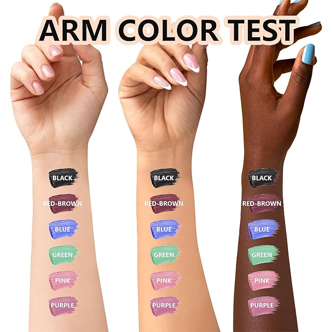 Black Mascara Makeup, Volumizing, Lengthening, Defining, Multiplying, Smudge-Proof Formula, Long-Lasting Curl Eye Makeup