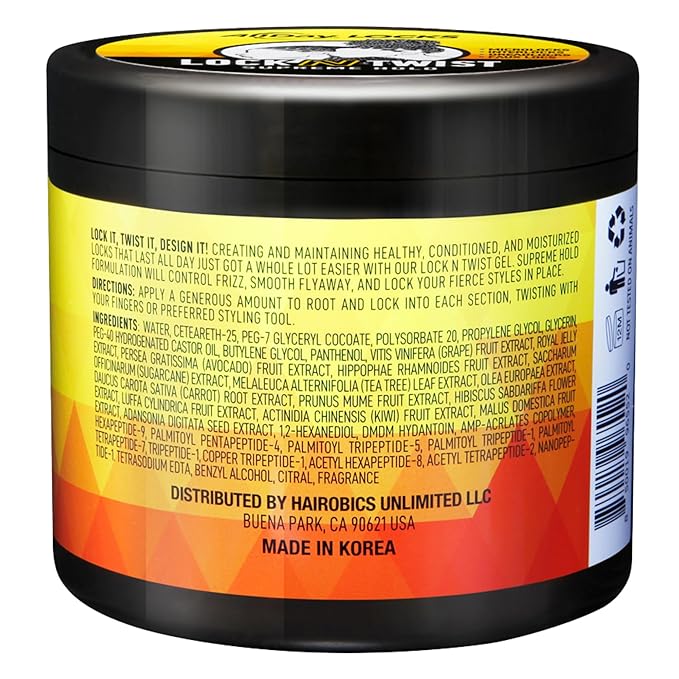 AllDay Locks Lock N Twist (15 oz) | Supreme Hold, No Frizz or Flaking | Hydrating, Nourishing Loc Booster | Grape & Avocado-Infused | Lock & Twist Braids, Locks, Twists, Cornrows | 15 oz