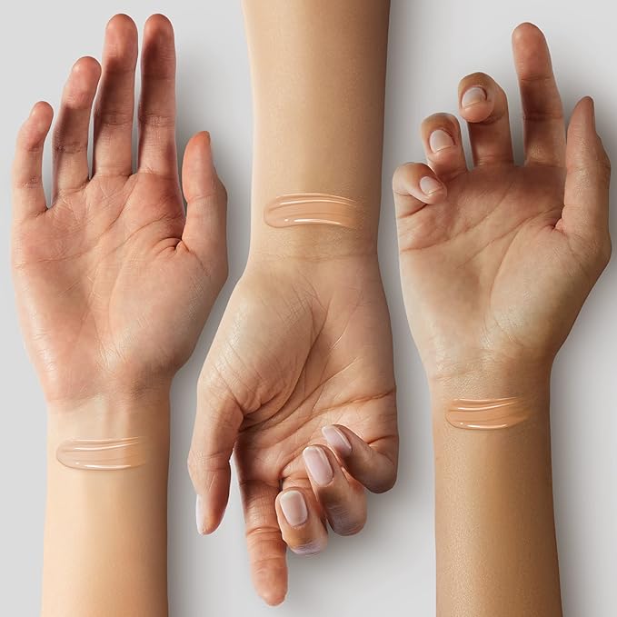 CoverGirl & Olay Simply Ageless 3-in-1 Liquid Foundation, Matte Finish, Hyaluronic & Vitamin C Formula, Nude Beige, 1 Count