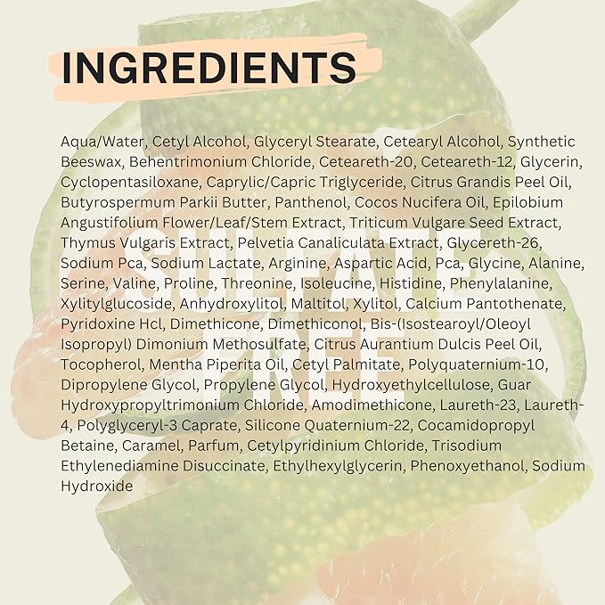 Cocoon Pomelo Essential Oil Hair Growth Mask with Xylishine & Amino Acid, Organic Mask No Sulfate, Vegan Treatment to Soften, Reduce Loss & Volumize Hair Growth | for Thinning, Damaged & Breakage Hair