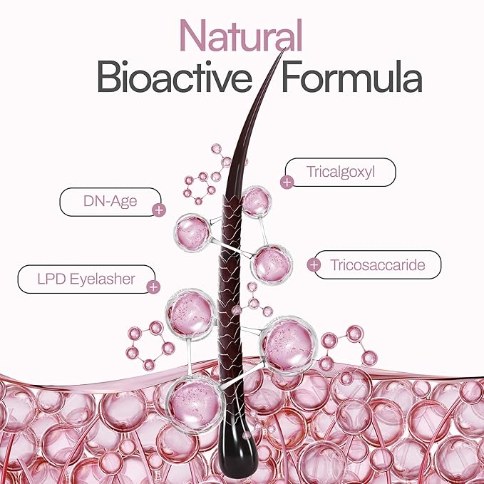Foltene Eyelash & Eyebrow Treatment - Lash and Brow Serum with Applicator - Stimulate Growth for Thicker Longer Fuller Eyelashes & Eyebrows - Strengthening & Protective Effect - Nutrition Conditioner