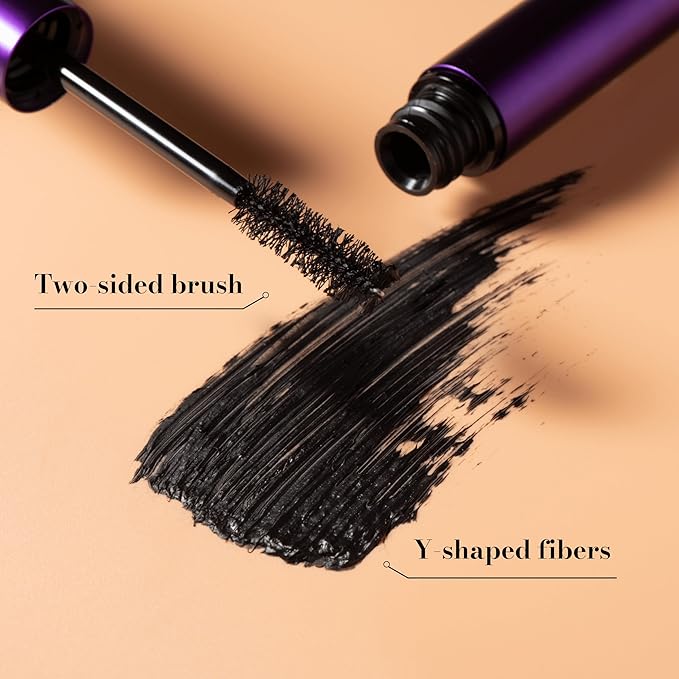 MOODSTRUCK EPIC 4D Fiber Mascara | Volumizing, Lengthening & Lifting Mascara | Waterproof, Smudge-Proof, Long-Lasting | Bold, Defined, Flake-Free Lashes | 7 ml
